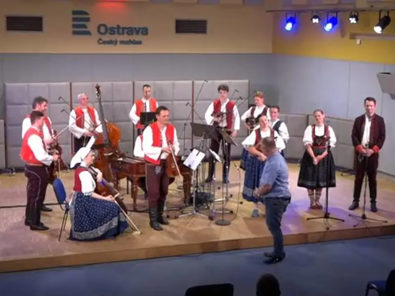 Cimbálová muzika Kašava v Českém rozhlase Ostrava